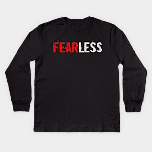 Fearless Kids Long Sleeve T-Shirt